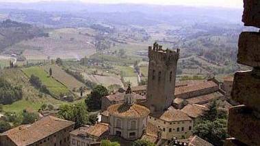 Una veduta di San Miniato
