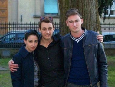 Da sinistra, Martina Romoli, Alessio Ghelardini e Andrea Niccolai 
