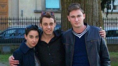 Da sinistra, Martina Romoli, Alessio Ghelardini e Andrea Niccolai