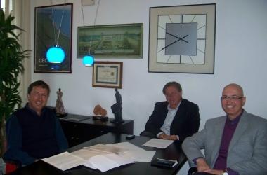 Da sinistra Bezzini, Benedetti e Pieraccini 