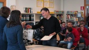 Un momento della premiazione