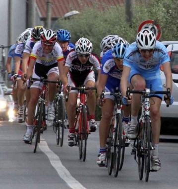 Un momento della gara ciclistica della Liberazione dello scorso anno 
