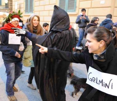 Manifestazione degli studenti 