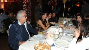Briatore e Elisabetta Gregoraci al Twiga (fotolauro)