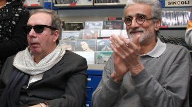 Francesco Nuti insieme al fratello Giovanni