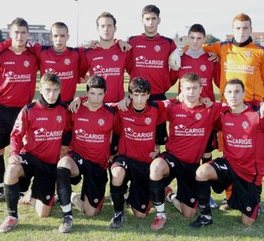 <b>BERRETTI.</b> Una formazione della truppa allenata da Gai     