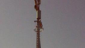 L’antenna installata a San Martino