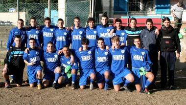 La squadra degli juniores azzurri  