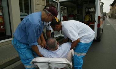 Un soccorso a persona: ieri mattina sono stati numerosi gli interventi nelle chiese della Valdinievole 