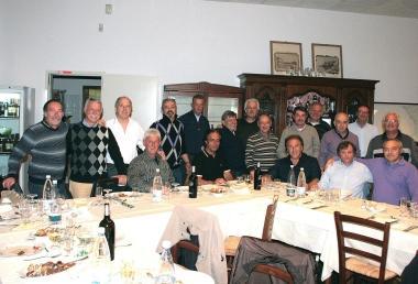 Un momento della rimpatriata 
