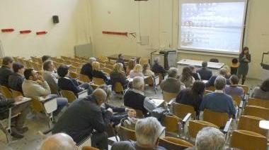 Un momento del convegno alla facoltà di Economia