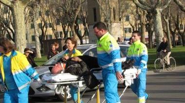 Volontari della Misericordia in azione