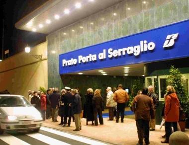 La stazione di Porta al Serraglio teatro