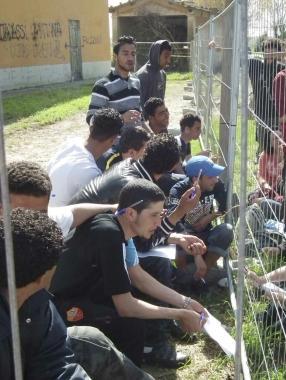 Immigrati ospiti alla Bigattiera