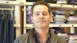 Tre commercianti di piazza Attias: nell’ordine Leonardo Tassari, Davide Sedda e Gianni Sammartano
