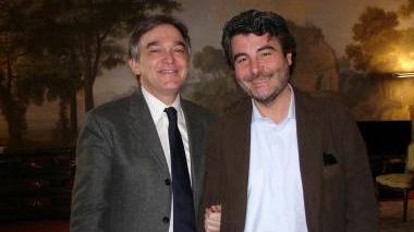 Il governatore Rossi con Stefano Baccelli