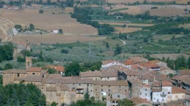 Una veduta panoramica di Chianni