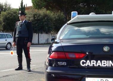 <b>CONTROLLI</b> Un posto di blocco dei carabinieri   