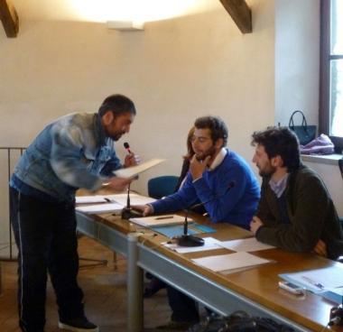La consegna dellattestato 