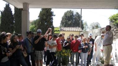 Studenti in visita ai luoghi della memoria