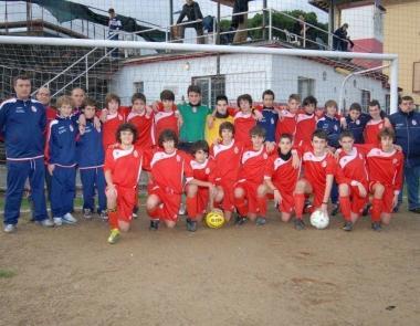 La squadra Giovanissimi del Ponte 2000         