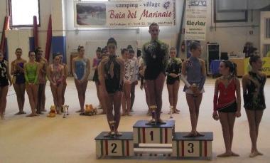 Le ginnaste dellEtruria a Rosignano 