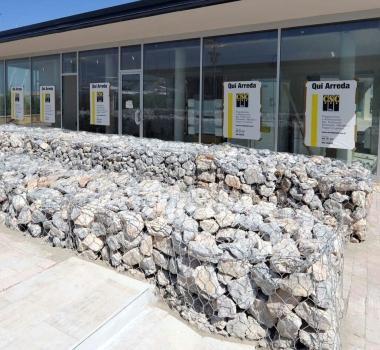 Alcune immagini della piazza sul porto 