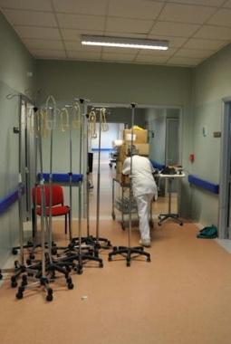 L’interno del pronto soccorso