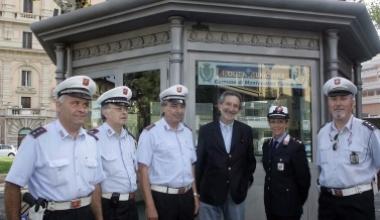 Pasqua: informazioni turistiche al chiosco dei vigili in piazza