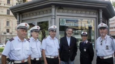 Pasqua: informazioni turistiche al chiosco dei vigili in piazza
