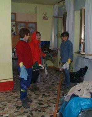 Una casa alluvionata 