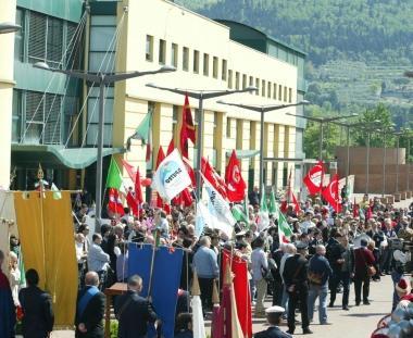 La festa del 25 aprile in piazza dellUniversit&agrave;  
