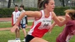 <b>PARTENZA</b> L’atleta de La Galla Eleonora Salvadori