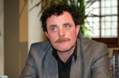<b>FIORI. </b>Sopra, Marco Carmazzi Accanto, un vivaio 