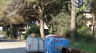 <b>CASSONETTI. </b>Rovesciati nella notte