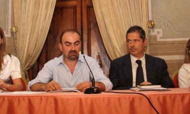 Da sinistra, il sindaco di Casciana Giorgio Vannozzi e il direttore generale delle Terme Alberto Naldini 