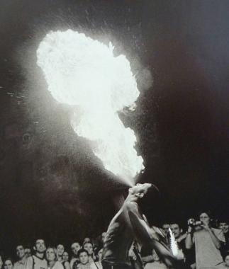 Una foto di Michele Spinapolice in mostra a Palazzo Pretorio   