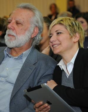 Sergio Staino e Francesca Fornario 
