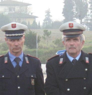I comandanti Panizzo e Mannucci 
