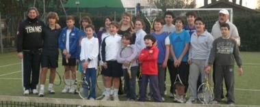 Il gruppo del Circolo del tennis Pontedera     