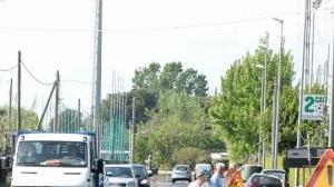 <b>VIABILITÀ.</b> Via Rosselli a Lido