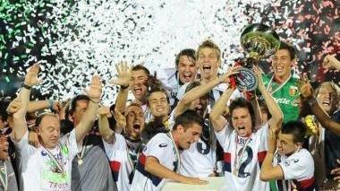La squadra Primavera del Genoa difende il titolo vinto nella stagione 2009/2010