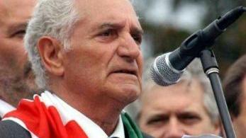 Renato Occhipinti durante una manifestazione e in basso l’amica ed ex partigiana Laura Seghettini