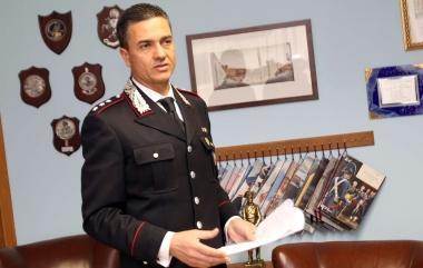 Il capitano dei carabinieri Enrico Vellucci   