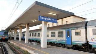 La stazione di Campiglia che sarà meglio collegata con Firenze