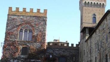 <b>VEDUTA.</b> Il castello di Querceto