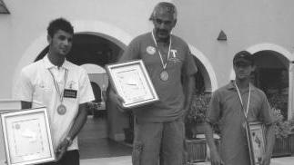 Pantani sul gradino più alto del podio