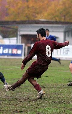 Il granata Davide Carfora, squalificato per ben due giornate 