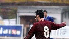 Il granata Davide Carfora, squalificato per ben due giornate
