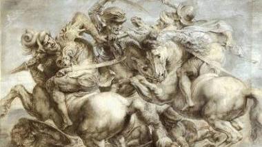 Una copia della Battaglia di Anghiari di Leonardo